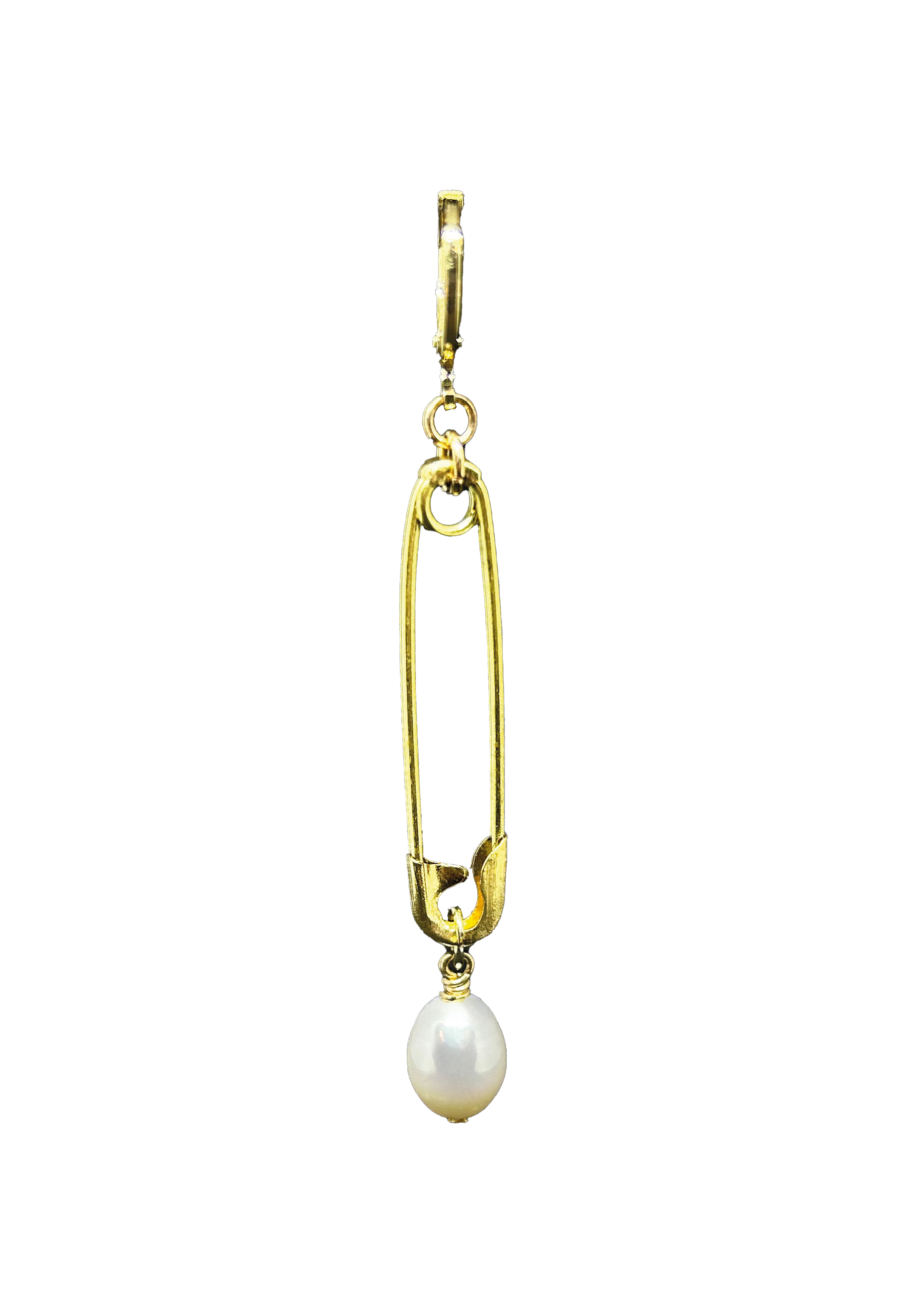 Gold LEE earring