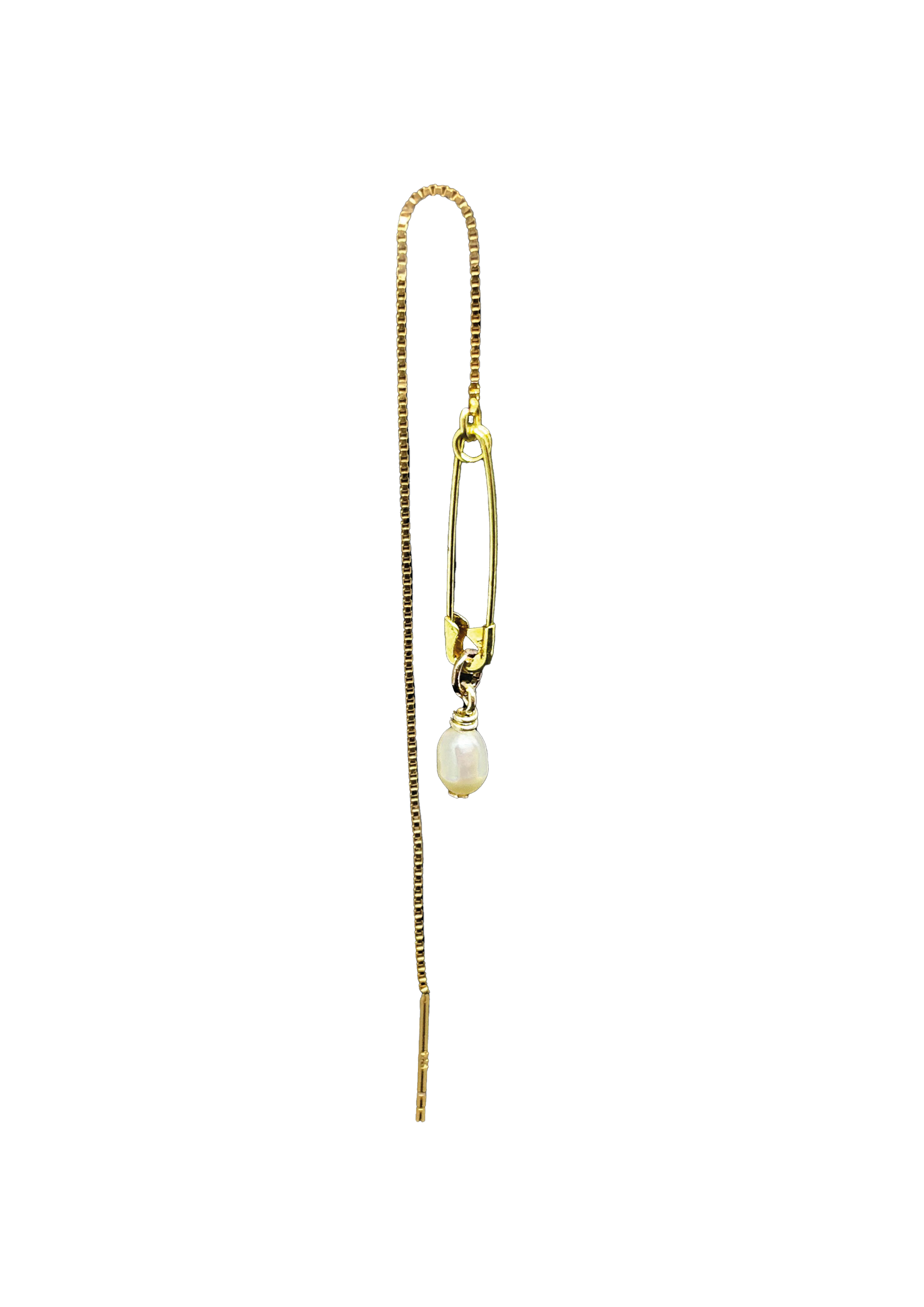 Gold ALICE earring
