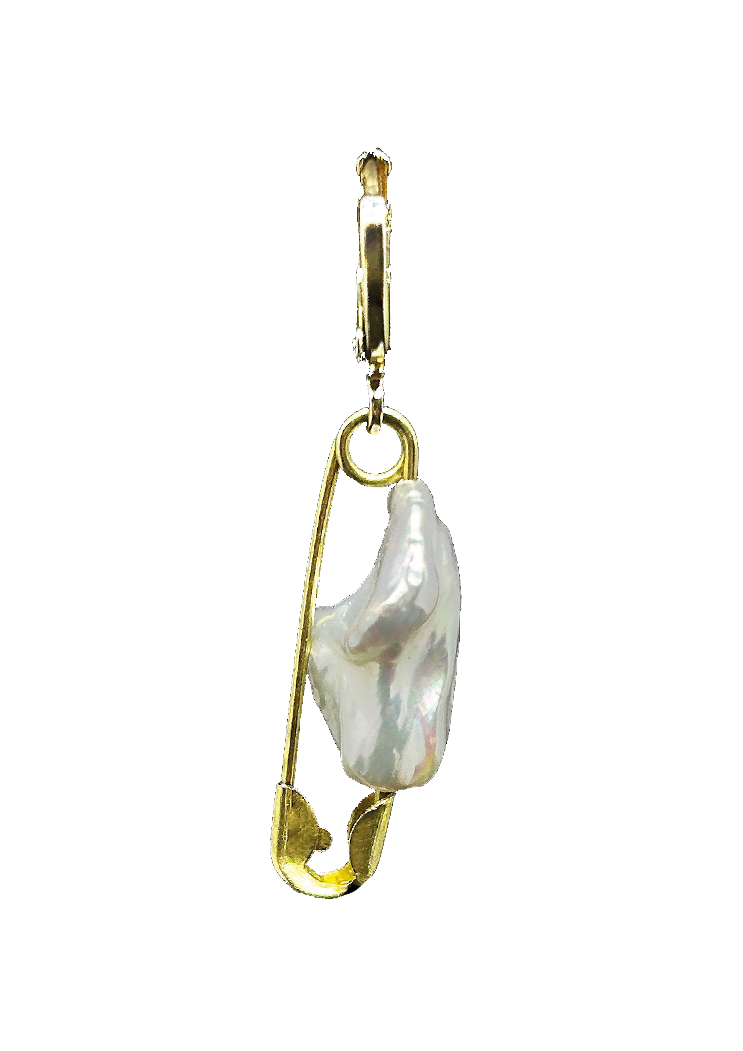 Gold JAGGER earring