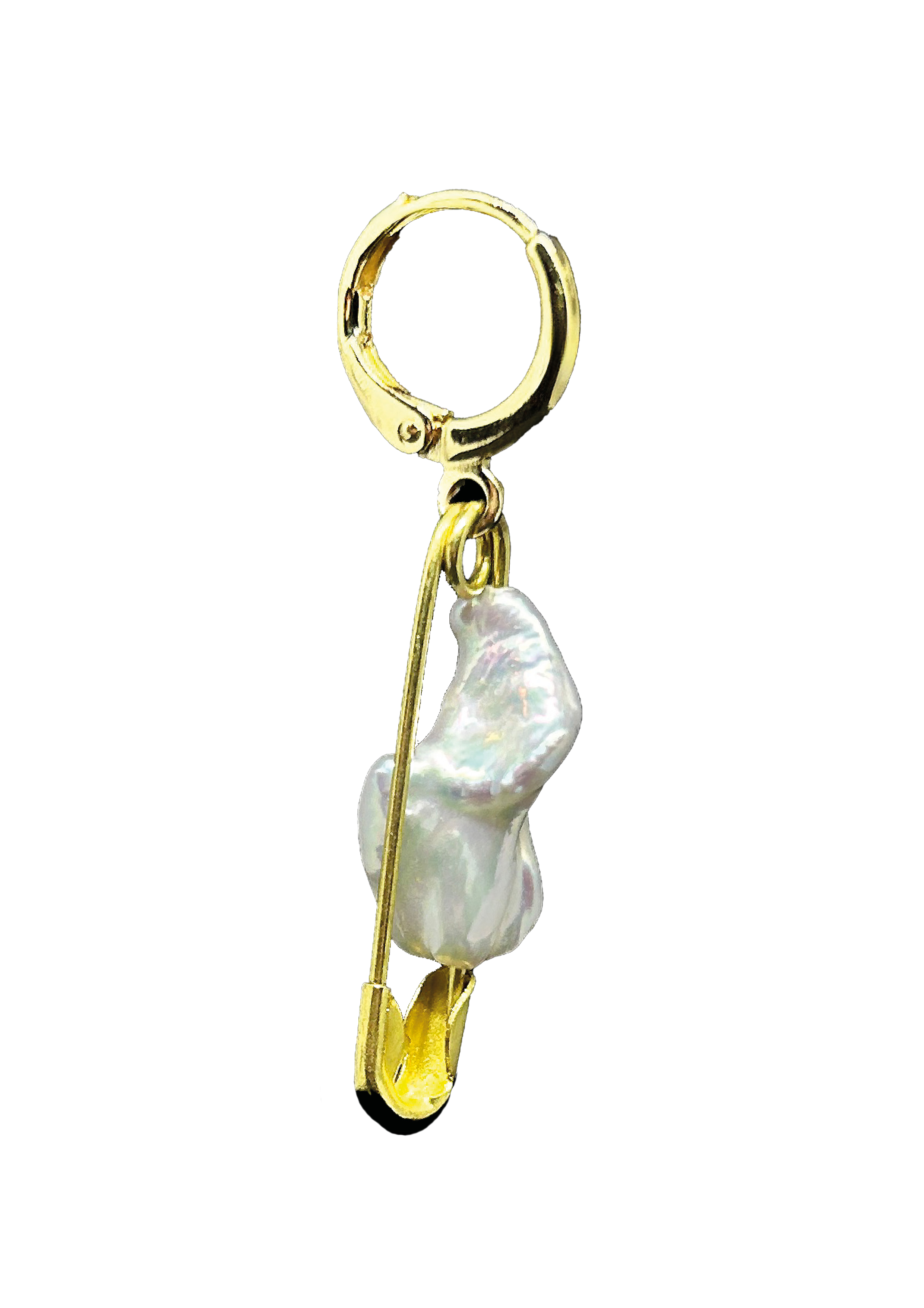 Gold JAGGER earring