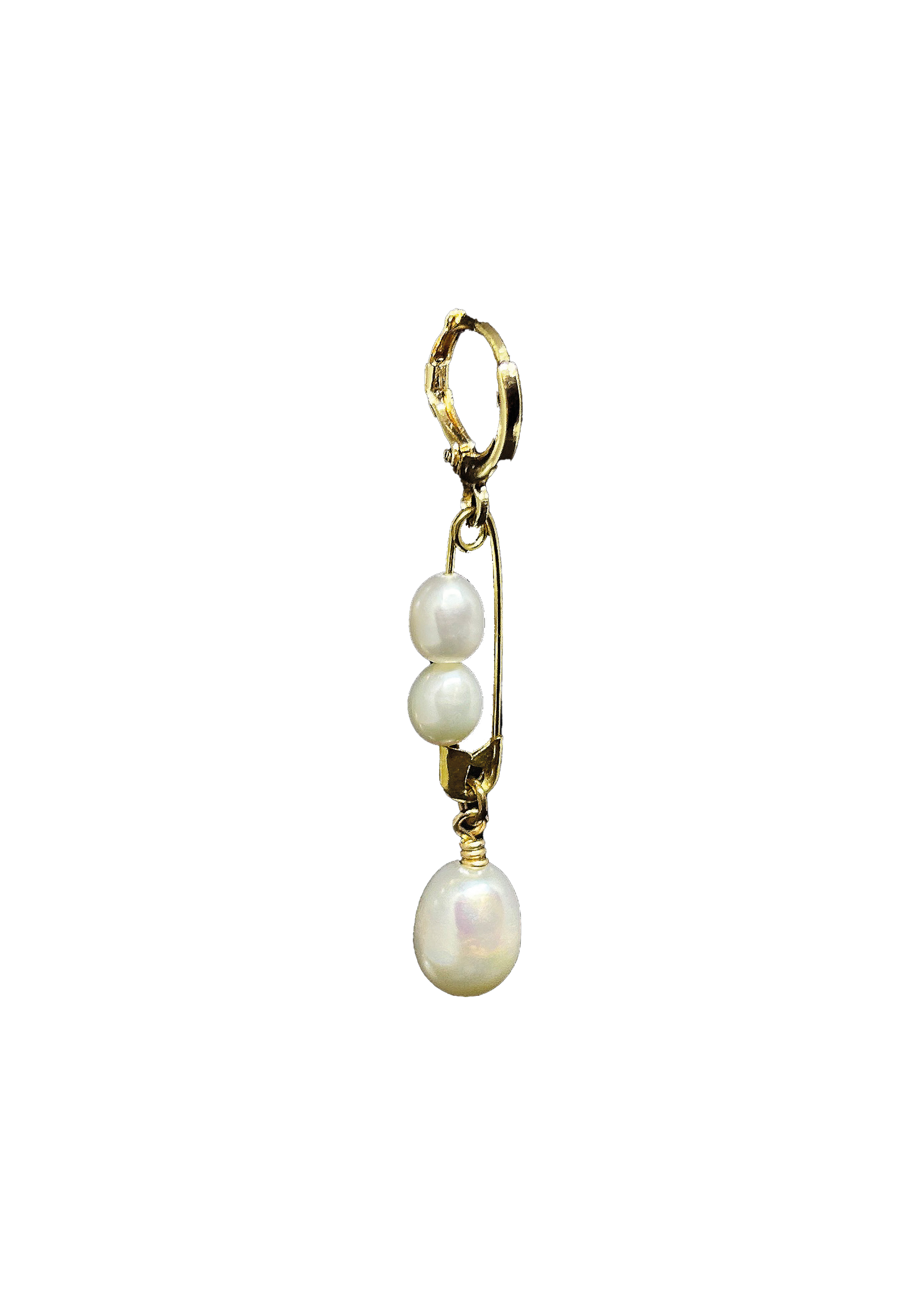 Gold PERRY earring
