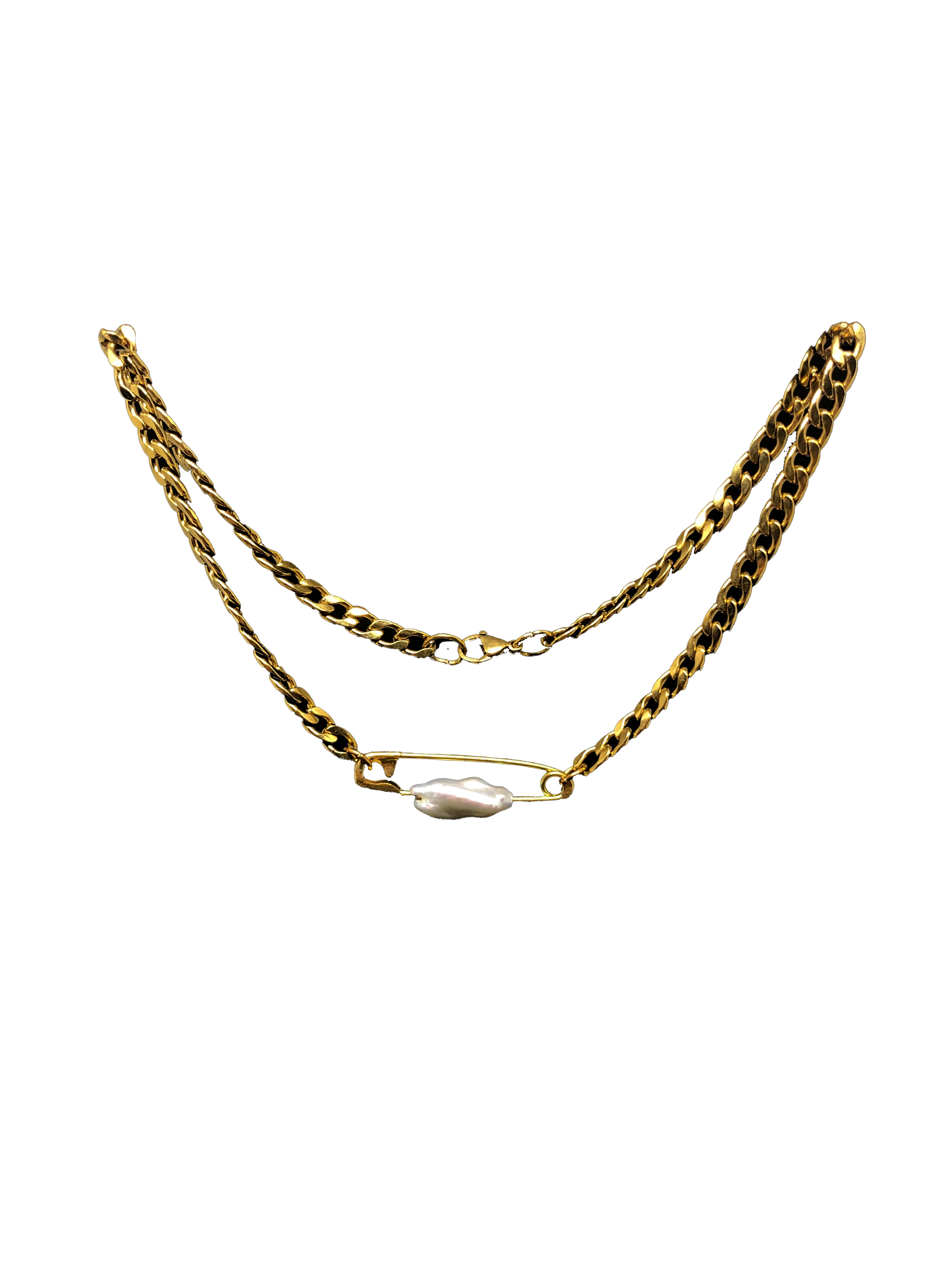 Gold SID Necklace