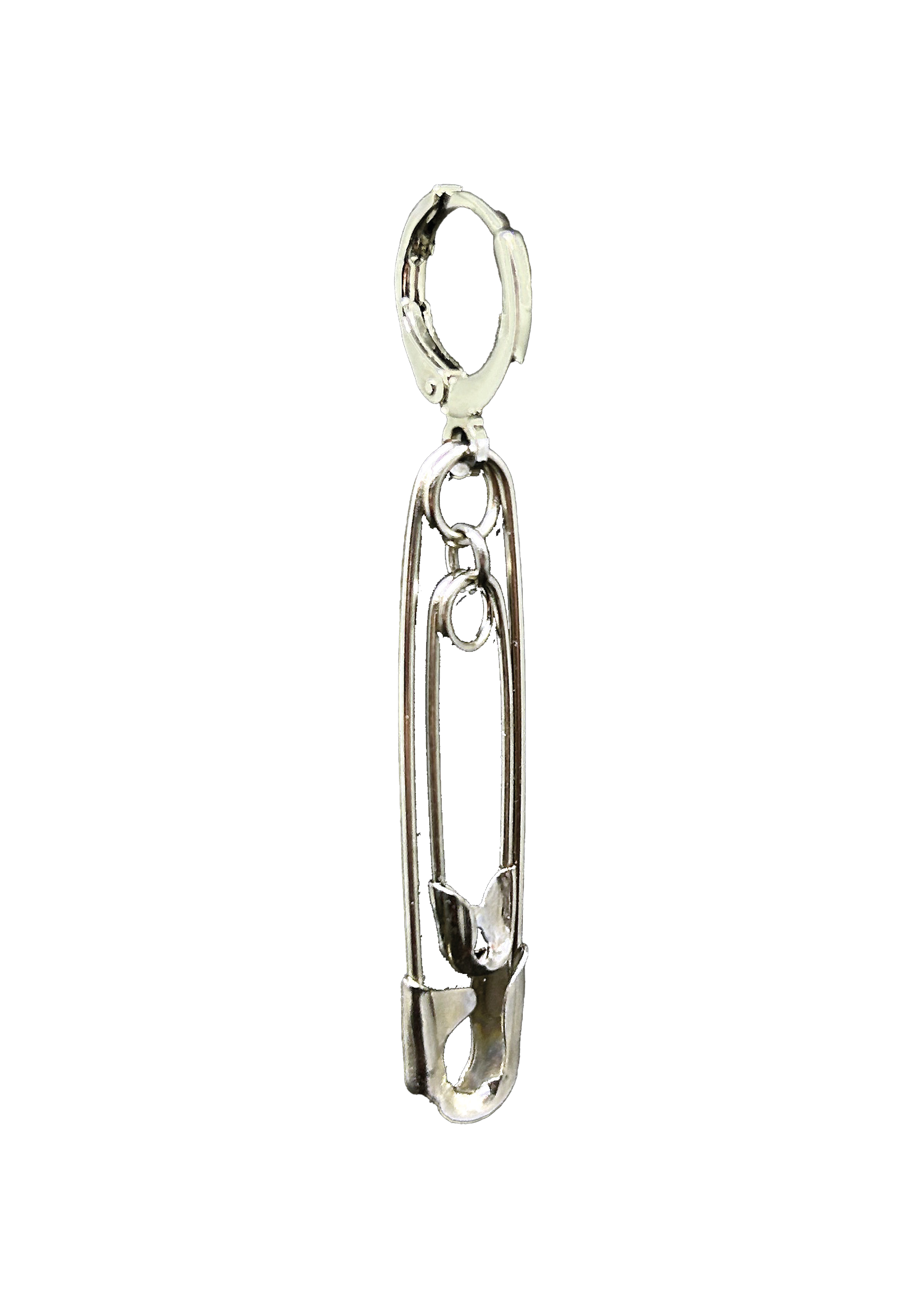 Silver IGGY earring