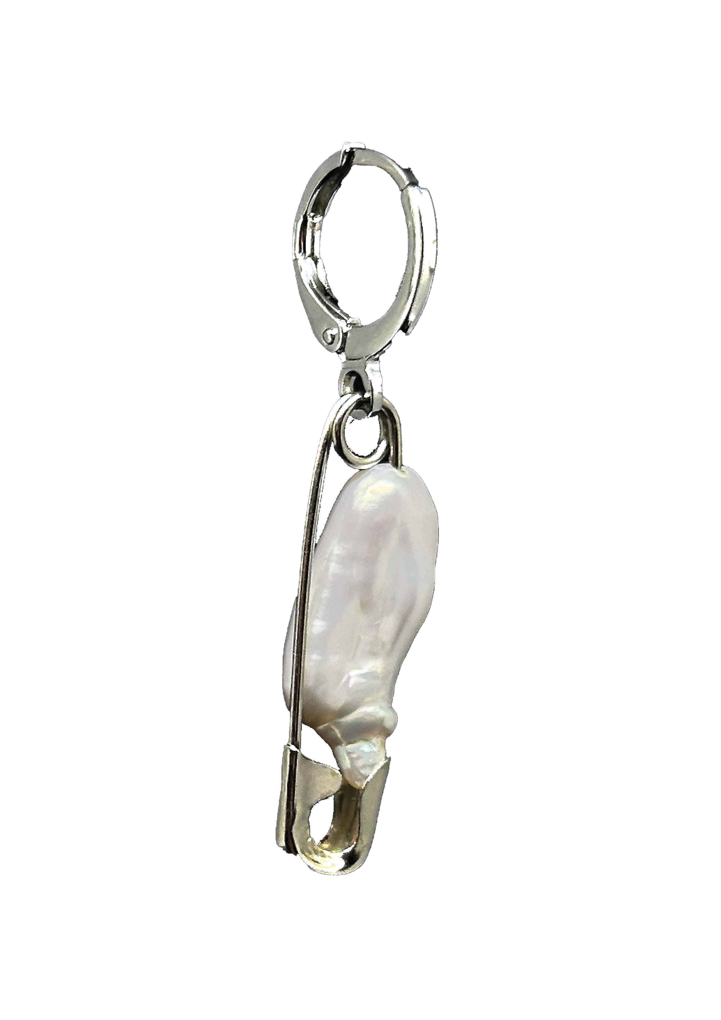 Silver JAGGER earring
