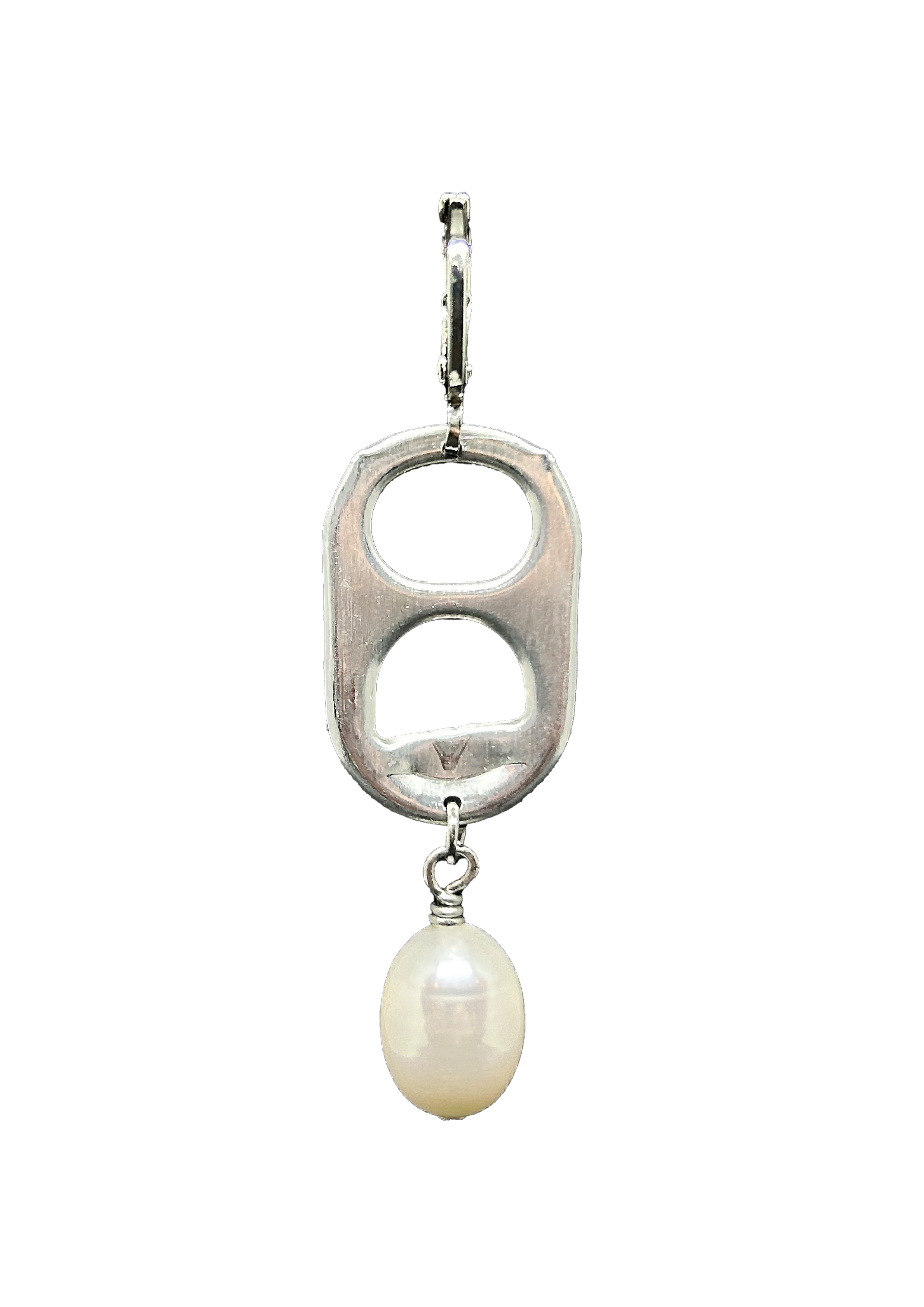 Silver OZZY earring