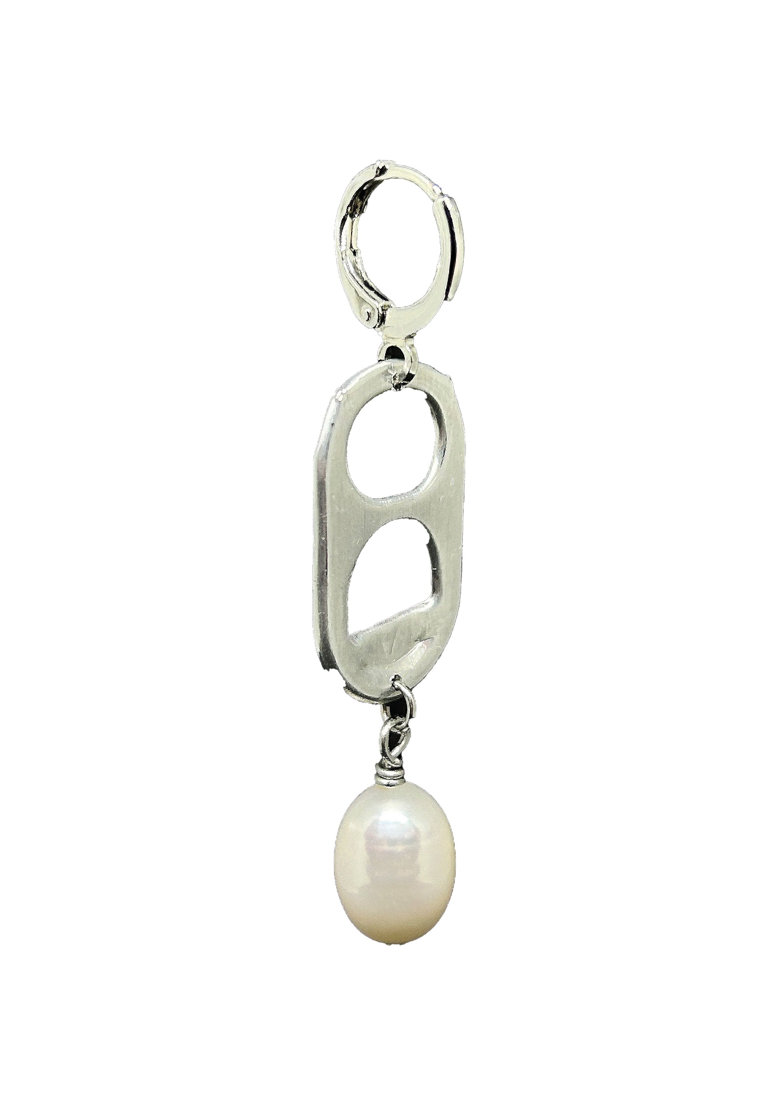 Silver OZZY earring