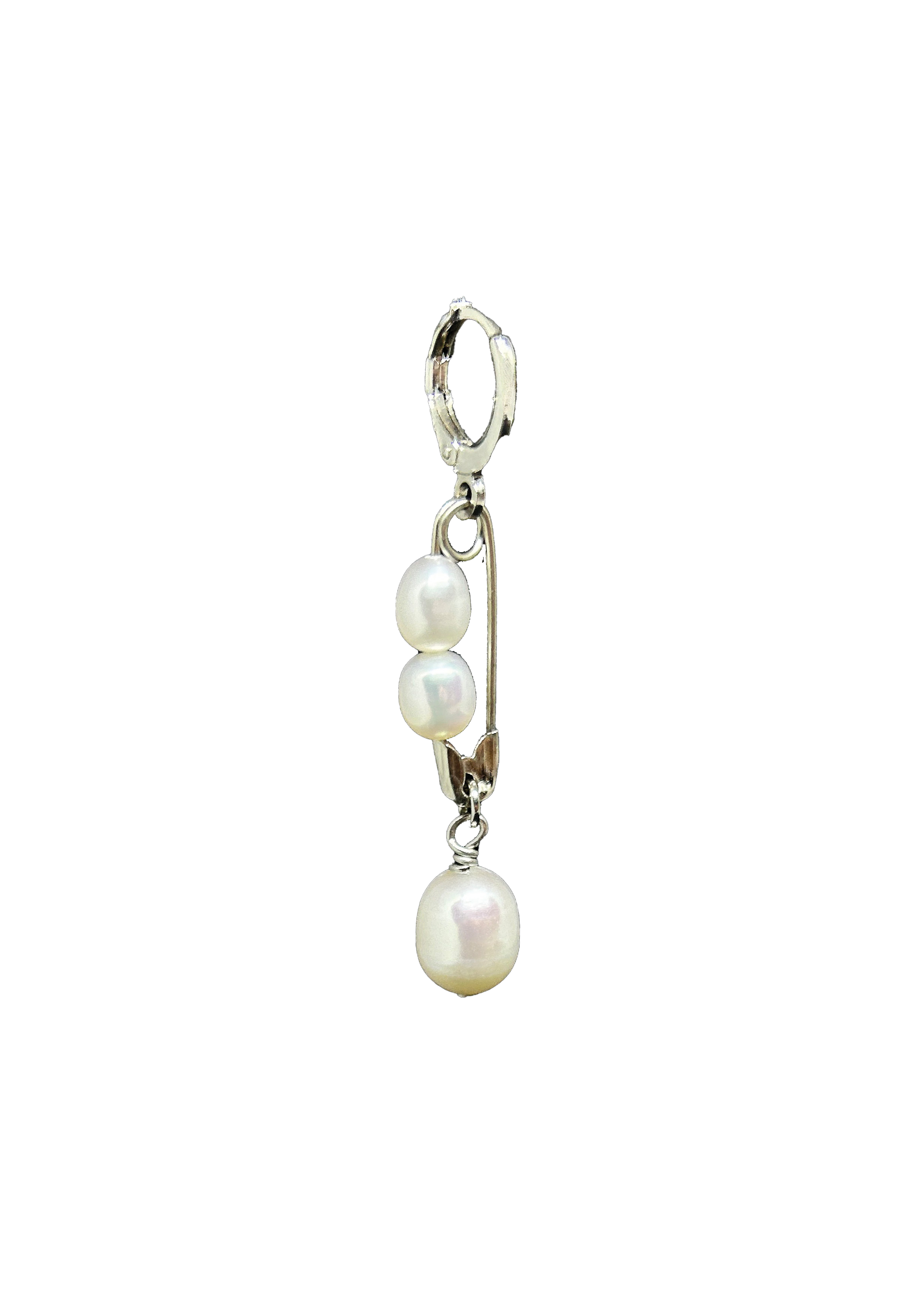 Silver PERRY earring